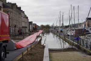Inondation dans la ville de Redon