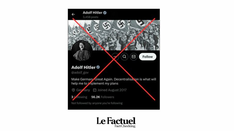 La cellule de vérification des faits de "Le Factuel" a effectué une vérification / Capture d'écran X.