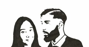 Dessin de Shaïna Hansye (à gauche) et Yasin Hansye, son frère (à droite) © LE FACTUEL / LF-DB
