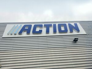 Devanture de l'enseigne Action (Illustration) © LE FACTUEL / Anthony BONDON