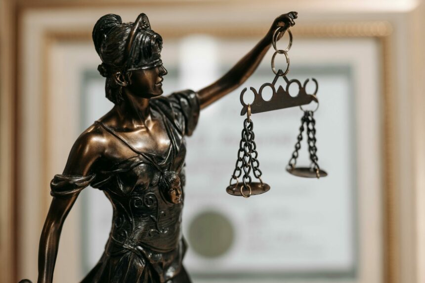 Symbole de la justice (illustration) © Pavel Danilyuk