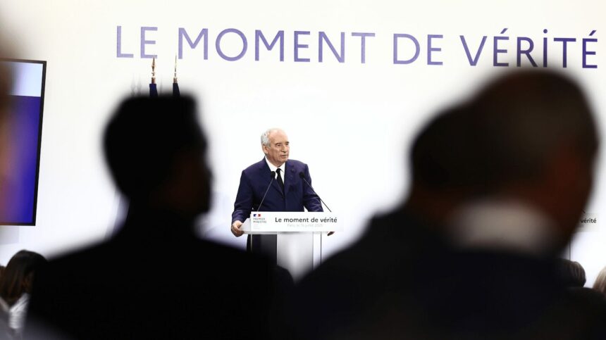 Le Premier ministre François Bayrou a dévoilé son plan budgétaire ce mardi 15 juillet, au cours d’une conférence de presse © Service d'information du Gouvernement / DR