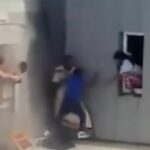 Fousseynou Cissé, qui a risqué sa vie pour sauver six occupants d’un appartement en feu, va être décoré pour acte de courage. Capture d'écran © DR