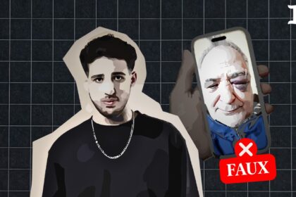 L’agression du père d’Ethan Berrebi en octobre 2023 est fausse © DECHIFFREUR / DA