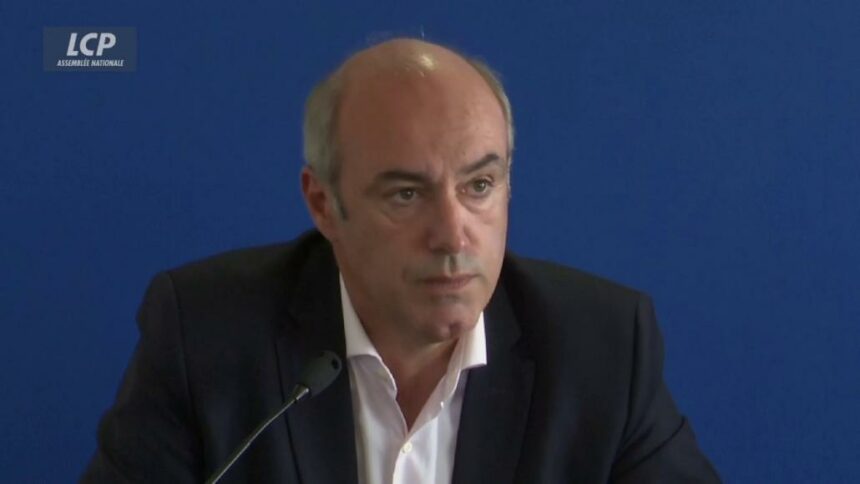 M. Olivier Marleix, élu député de la Droite Républicaine dans Eure-et-Loir (2e circonscription), s'est suicidé. Capture d'écran d'illustration © LCP - La Chaine Parlementaire