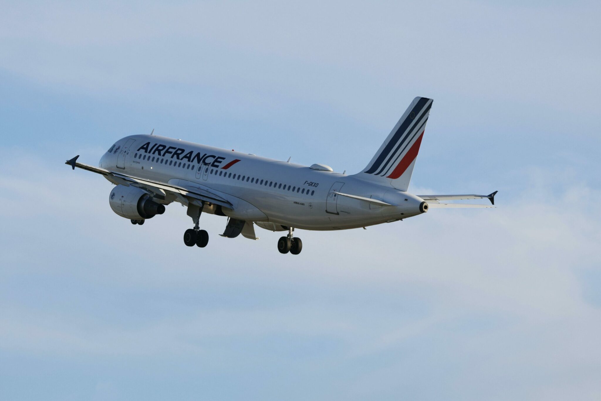 Illustration. Avion de la compagnie "Air France" © Andrew Cutajar / LUPXL
