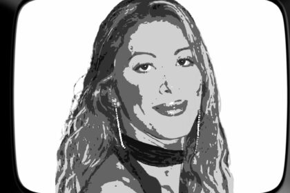 Dessin de Loana Petrucciani, ancienne star de « Loft Story », retrouvée morte à Nice le 25 mars 2026. © DECHIFFREUR/OUAIS!