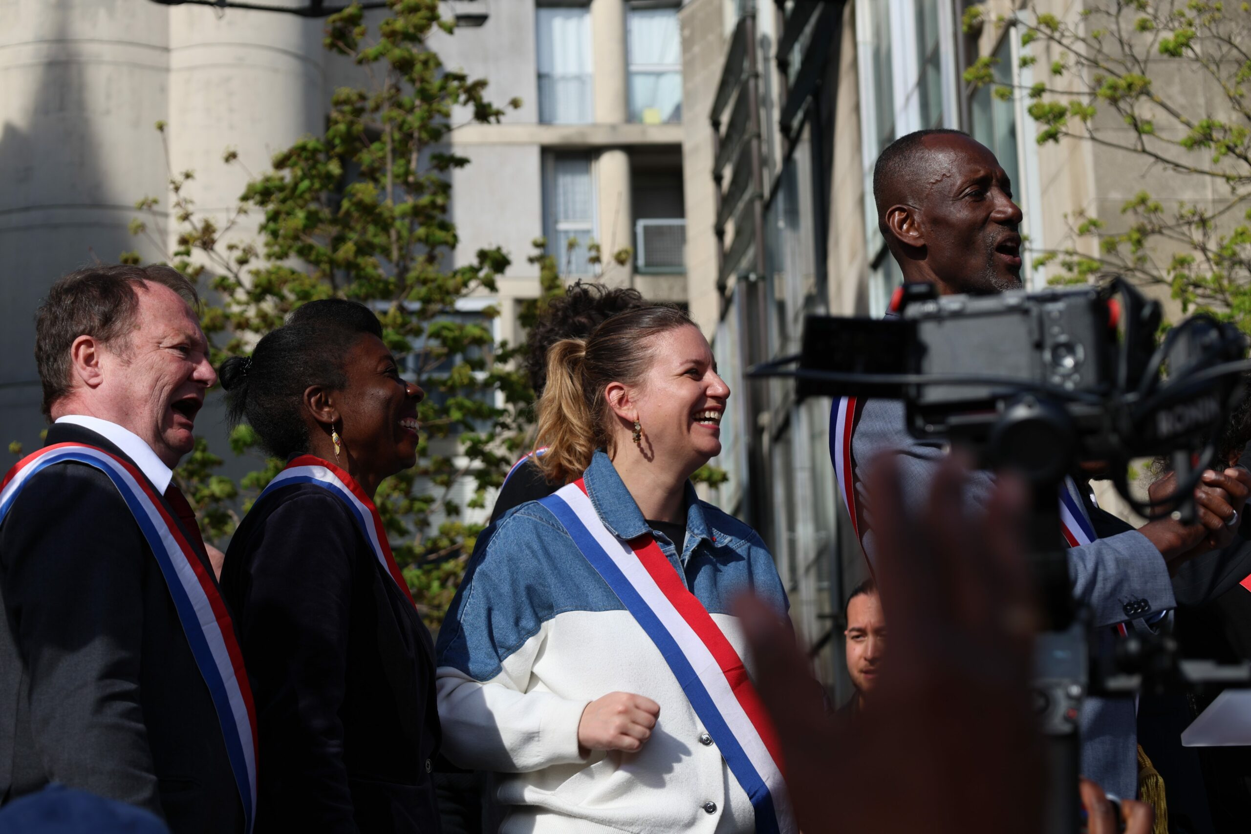 À Saint-Denis, plusieurs milliers de personnes rassemblées contre le racisme autour du maire Bally Bagayoko 11