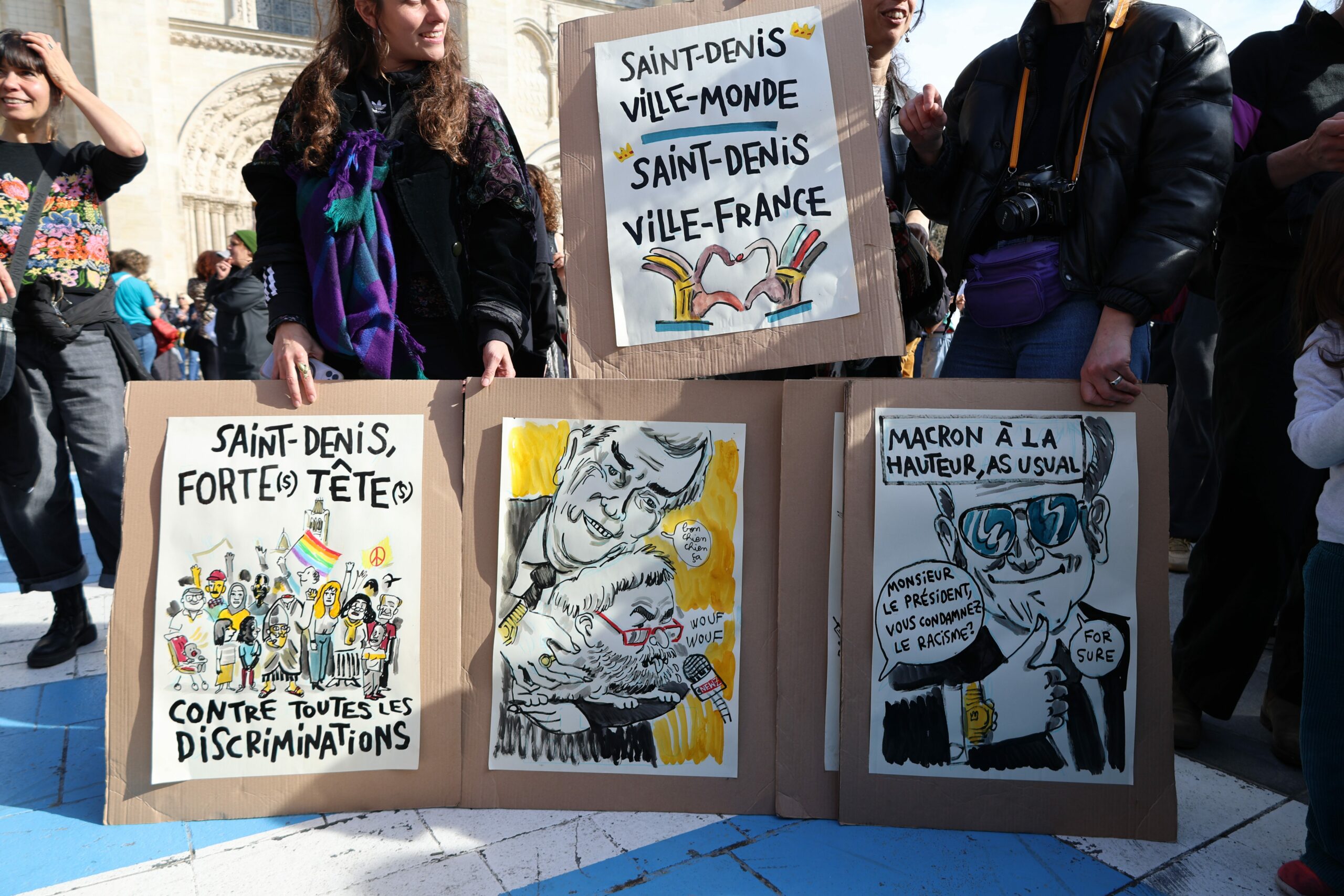 À Saint-Denis, plusieurs milliers de personnes rassemblées contre le racisme autour du maire Bally Bagayoko 10