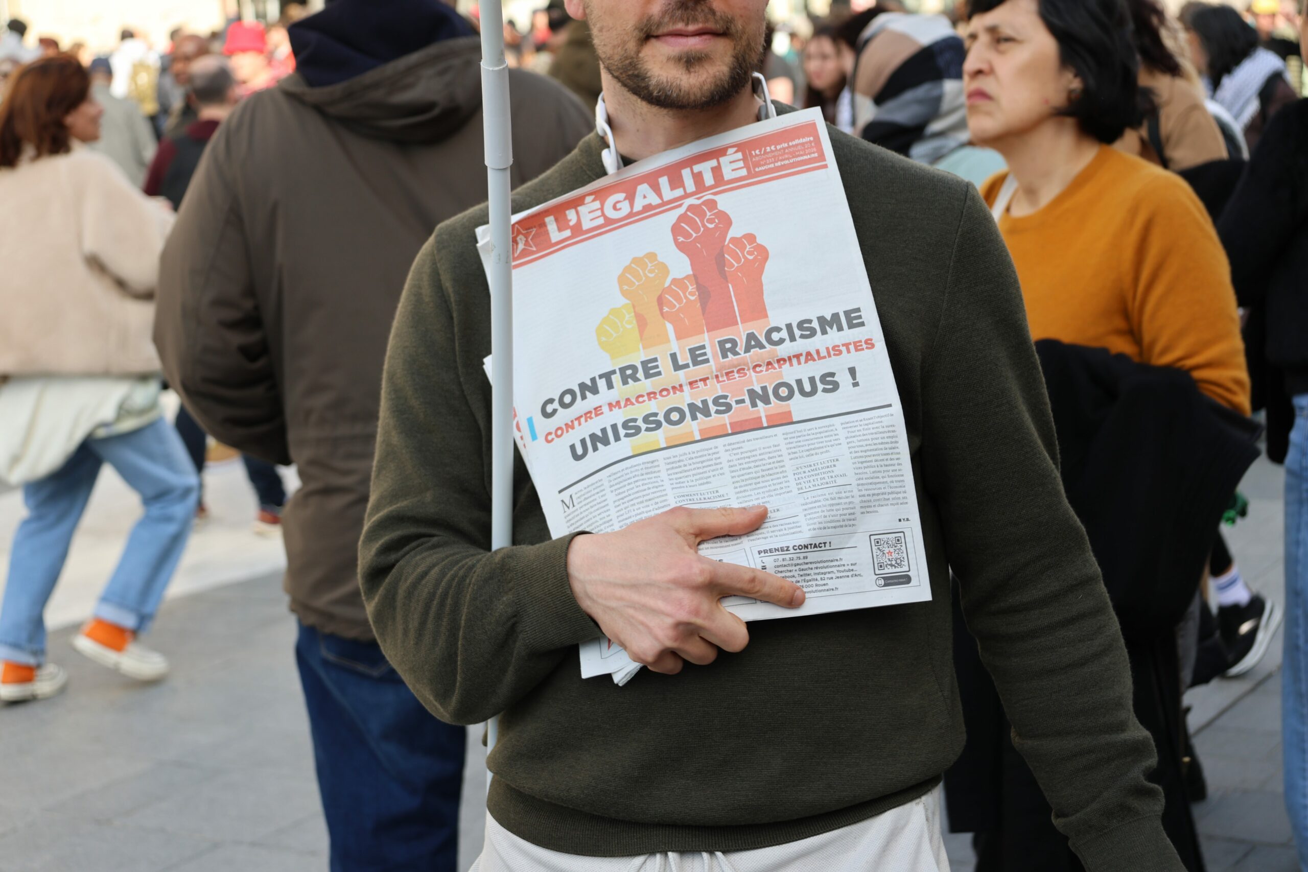 À Saint-Denis, plusieurs milliers de personnes rassemblées contre le racisme autour du maire Bally Bagayoko 6