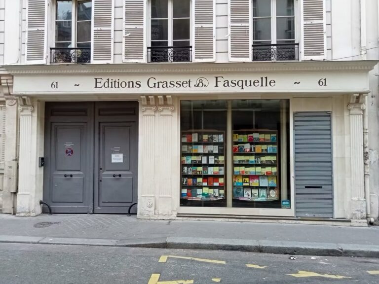 Le siège des éditions Grasset et Fasquelle, à Paris (février 2022) © WIKIMEDIA COMMONS / ARCHIVES • LPLT/CC-BY-SA-4.0 / DR