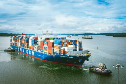 Porte-conteneurs du groupe français CMA CGM (illustration) © VICTOR PUENTE / PXL