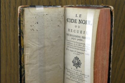Exemplaire du Code noir édité en 1742, musée d'histoire de Nantes. © CC-3.0 / WIKIMEDIA