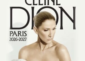 Affiche promotionnelle de la tournée 2026-2027 de Céline Dion © CAPTURE D’ÉCRAN SITE CELINEDION.COM / DR